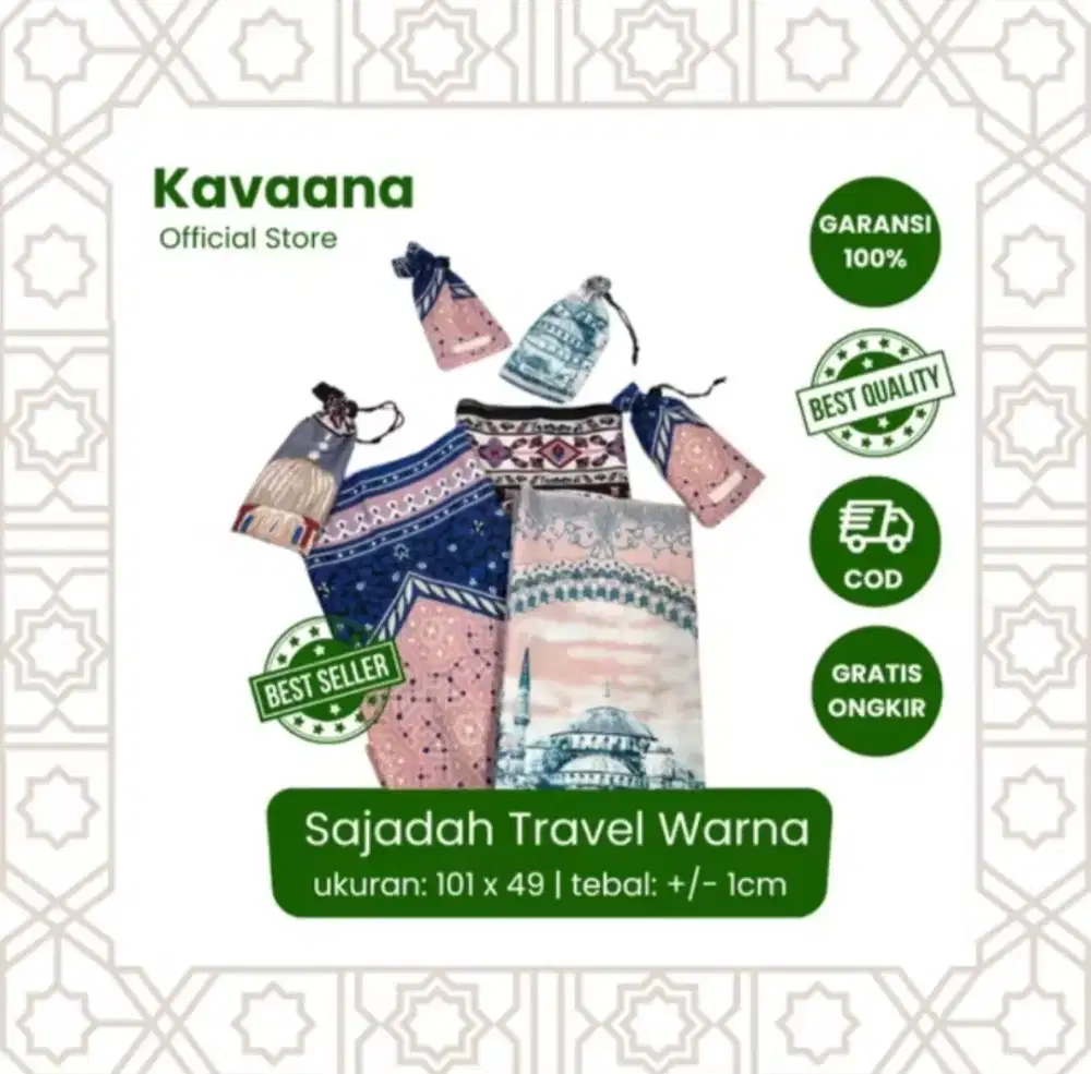 Sajadah Traveling |
Sajadah Tipis Travel |
Sajadah Turkey