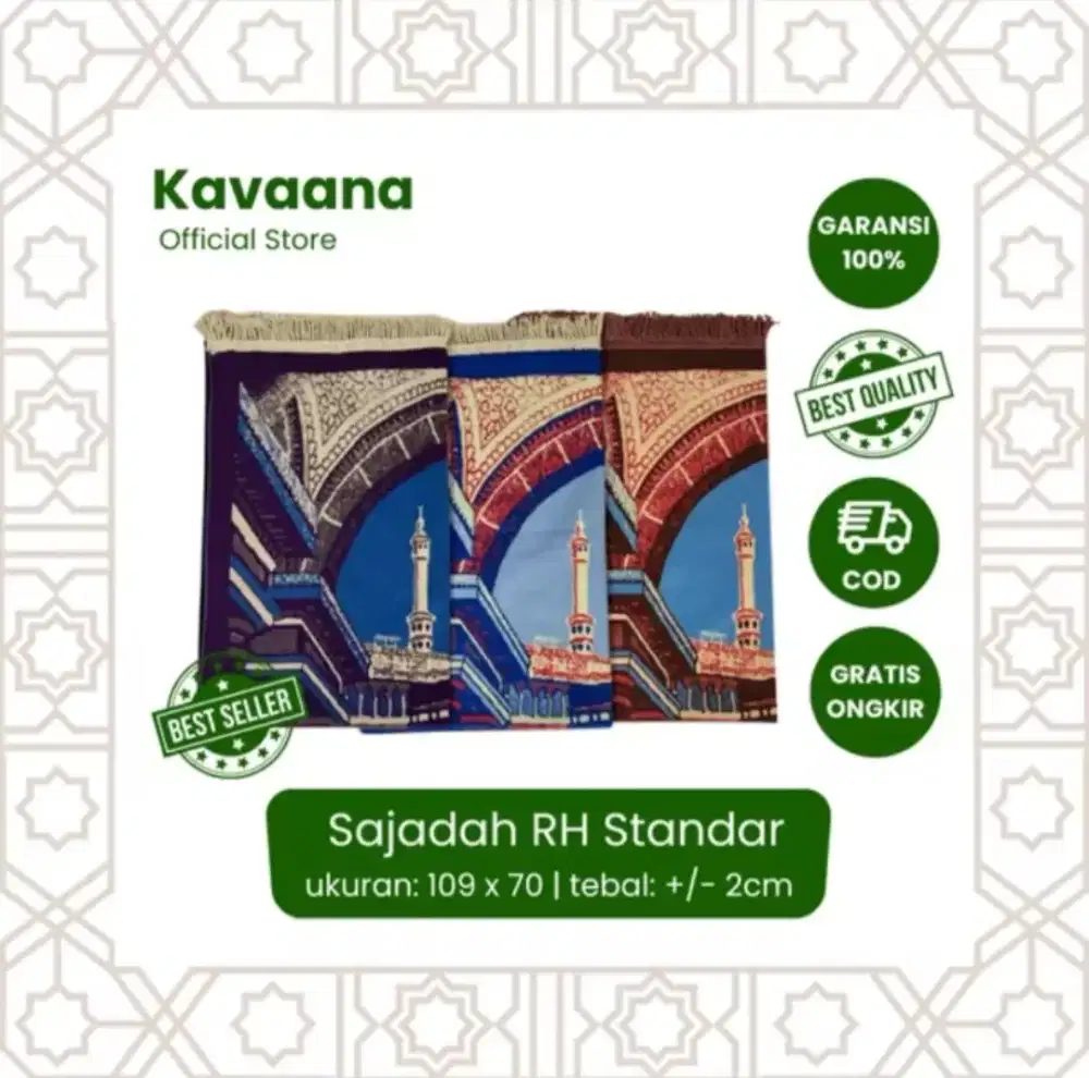 Sajadah RH Besar |
Sajadah Premium |
Sajadah Turkey