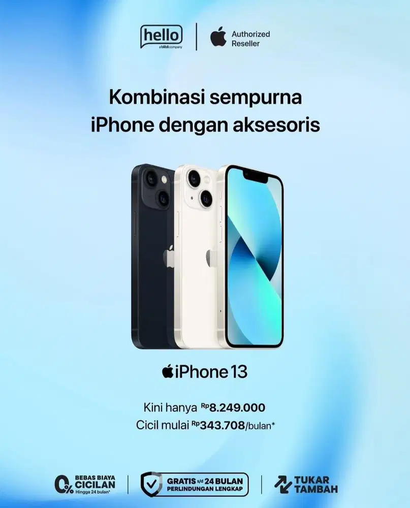 iPhone 13 Mulai dari Rp343,708