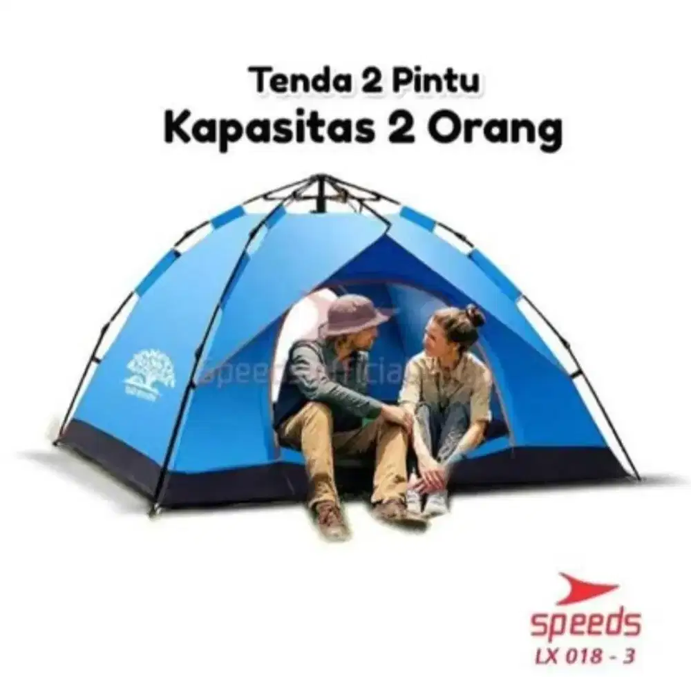 Tenda Camping Otomatis Speeds 2 Pintu 018-3