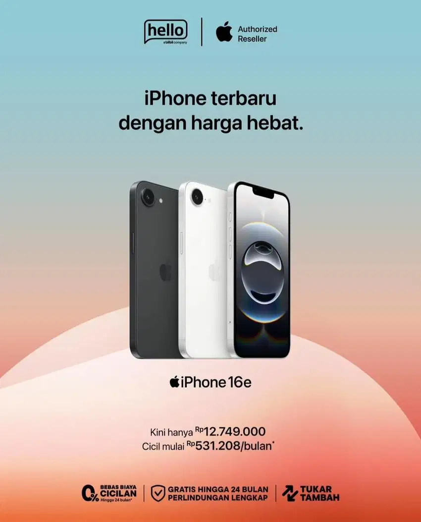 iPhone 16e Mulai dari Rp531.208