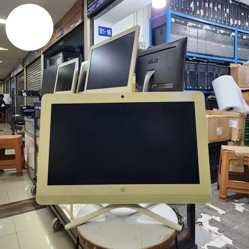 PC ALL IN ONE HP AMD E2-7110 APU WITH RADEON R2 RAM 4GB HDD500GB D-STP