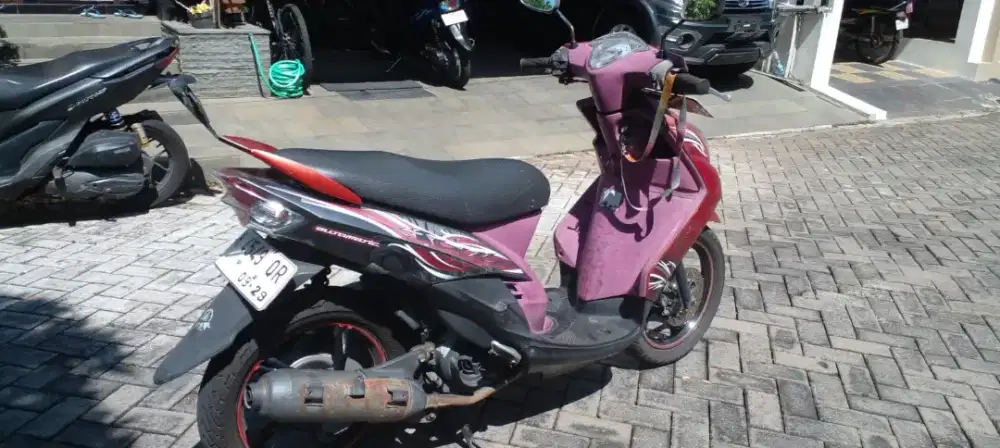 Mio soul 2010 Plat H Semarang
Surat2 lengkap 
Pajak off 2020
Ban baru