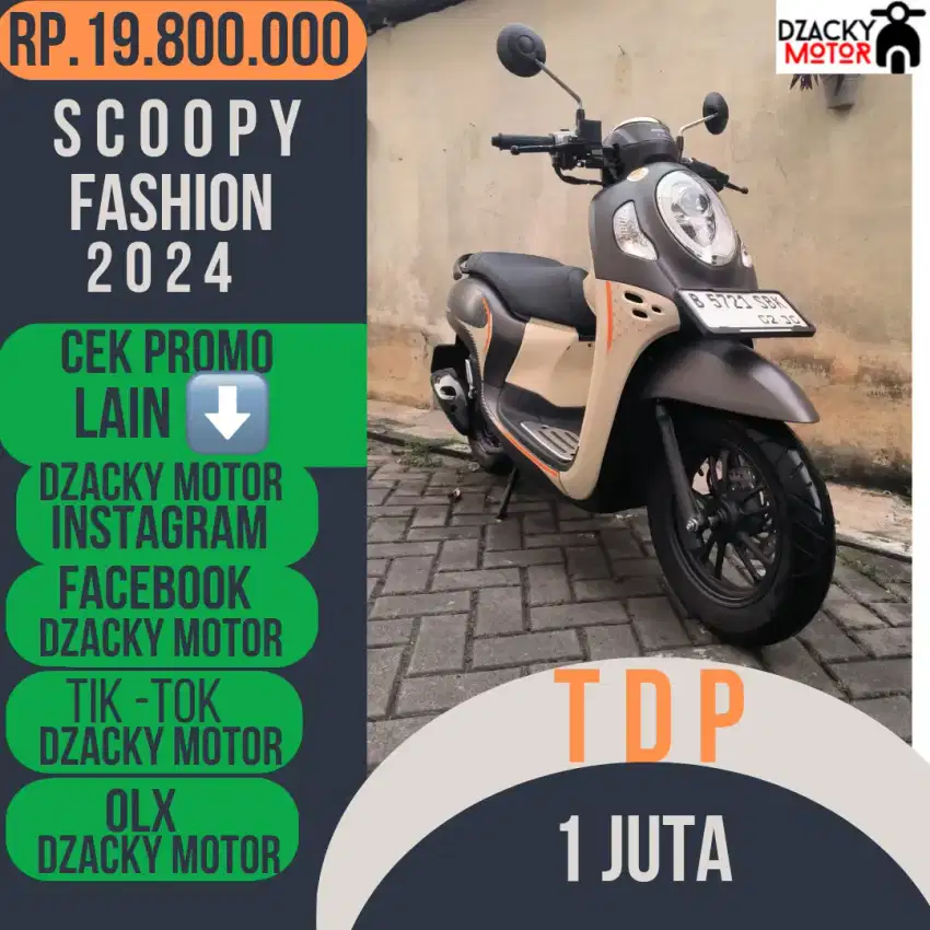 SCOOPY FASHION 2024 PROMO DP SECOND BERKUALITAS