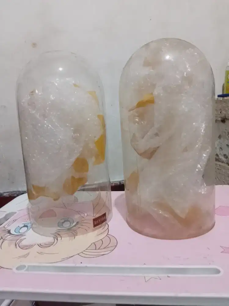 Kaca jam meja tabung