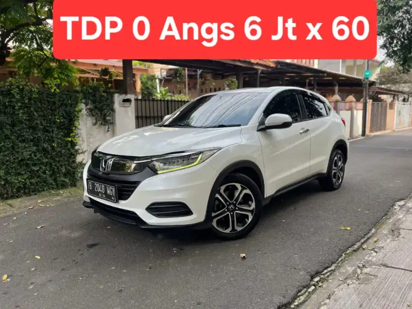 TDP 0 Angs Termurah HRV SE 2019 Matic Putih Low Km Like New