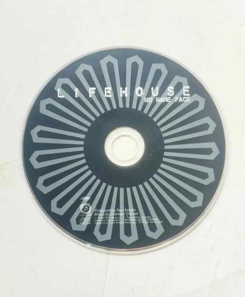CD Lifehouse - No Name Face