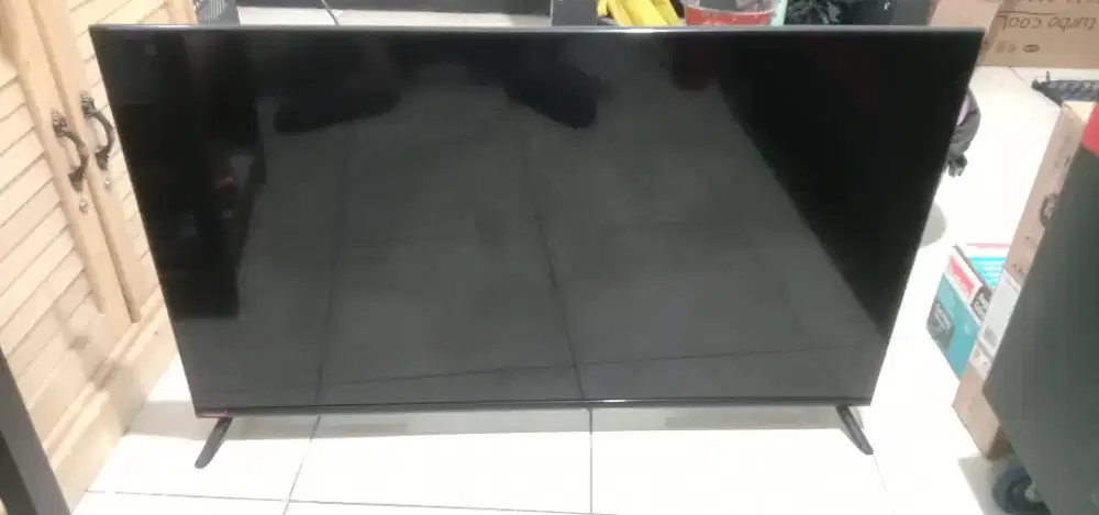 SMART TV ANDROID CHANGHONG 43 NORMAL & BELUM PERNAH SERVIS