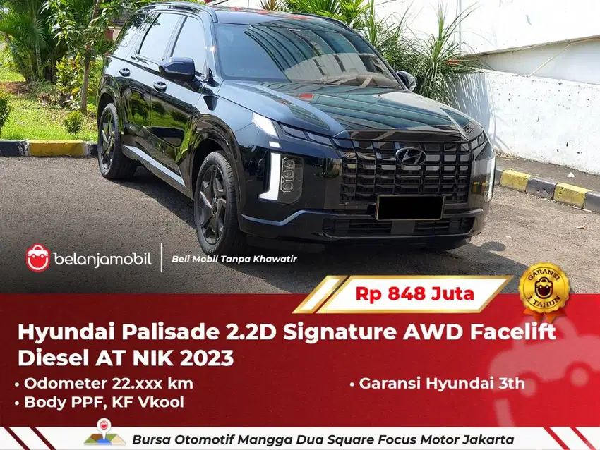 [ BODY PPF ] Hyundai Palisade 2.2D Signature AWD 4x4 Diesel 2023/2024
