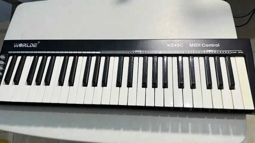 Worlde KS49C USB MIDI Controller Normal