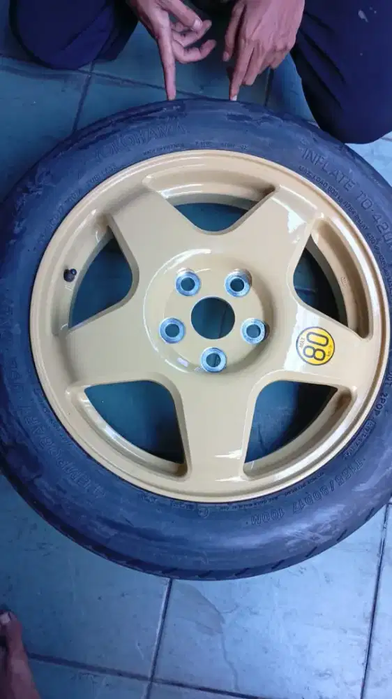 VELG SEREP TEMPORARY ALPARD RING 17 PCD 5X114
