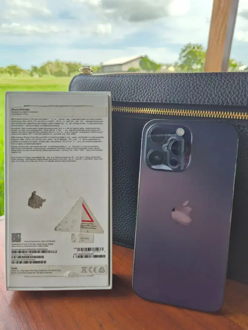 Iphone 14 Pro Max 256 fullset Ex Ibox