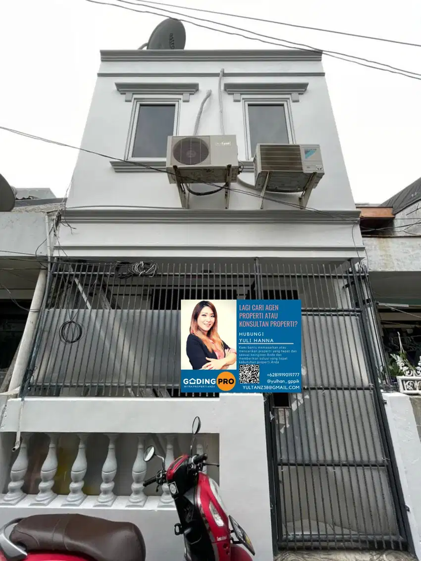 Rumah tanjung duren bagus rapi furnish bebas banjir
