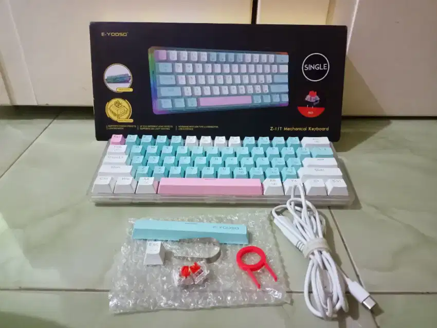 Keyboard Gaming Mechanical Murah E-YOOSO Z-I IT