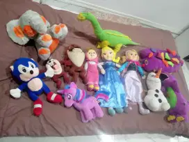 Boneka borong /satuan sayang bhn bagus cod ok