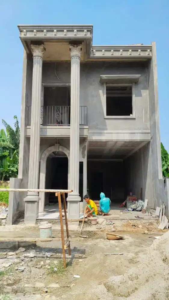 Rumah Mewah Gaya Klasik Modern di Jl Raya Margasatwa, Jakarta Selatan