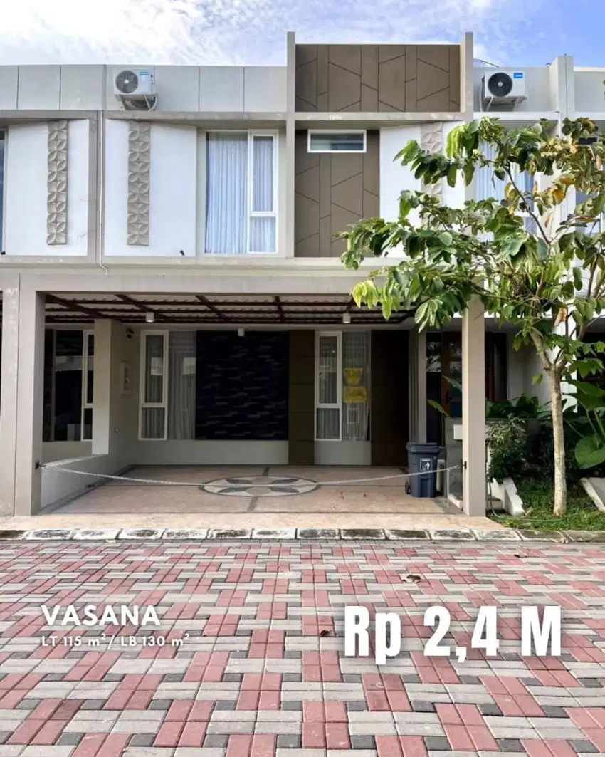 Dijual Rumah Cakep di Perumahan Elite Vasana Residence