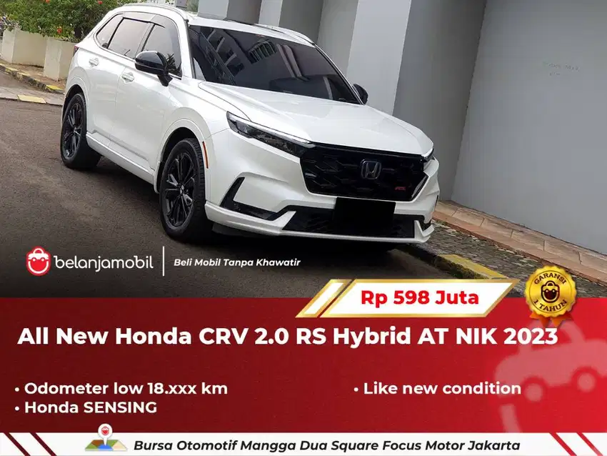 [ LOW KM ] Honda CR-V CR V CRV 2.0 RS Hybrid e HEV Sensing 2023/2024