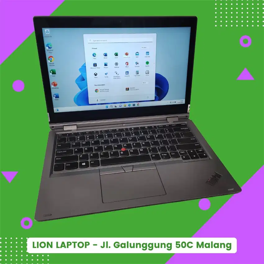 Laptop 2in1 Flip Core i5 RAM 8GB Lenovo Thinkpad YOGA L390 [17|07]