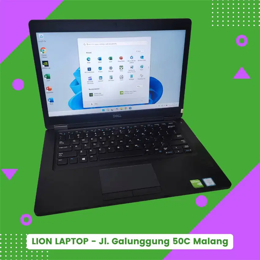 RAM 16GB Gaming Double VGA i5 gen 8 Dell Latitude 5490 [17|07]