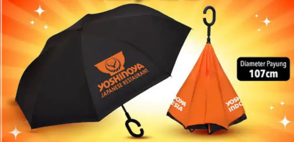 jual murah bagus payung hujan tebal baru siap pakai