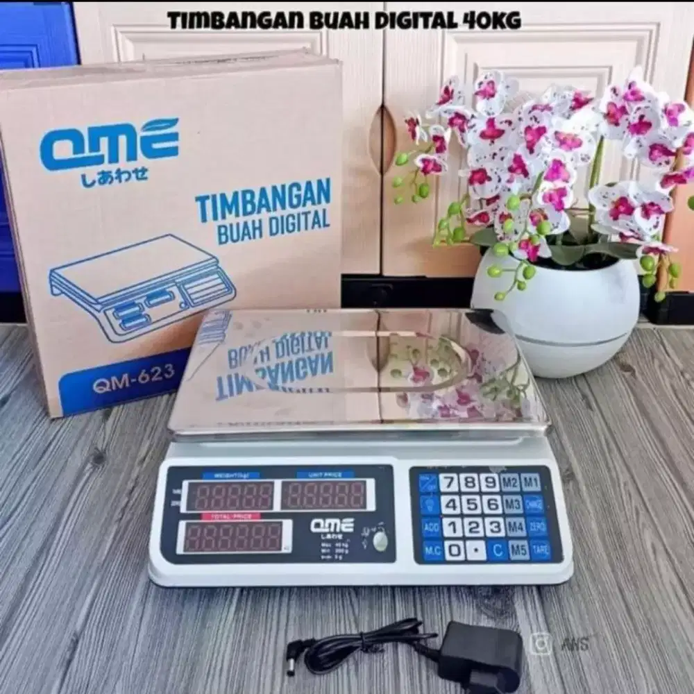 Timbangan buah digital