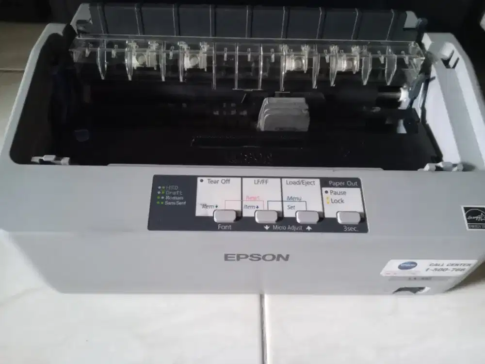 Printer epson dotmatrik LX310
