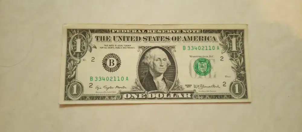 One Dollar Amerika 1977