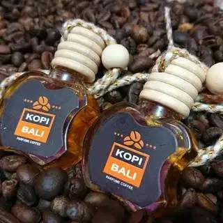 Parfum Kopi Bali BOTOL gantung - Pengharum Mobil Gantung Kopi Bali