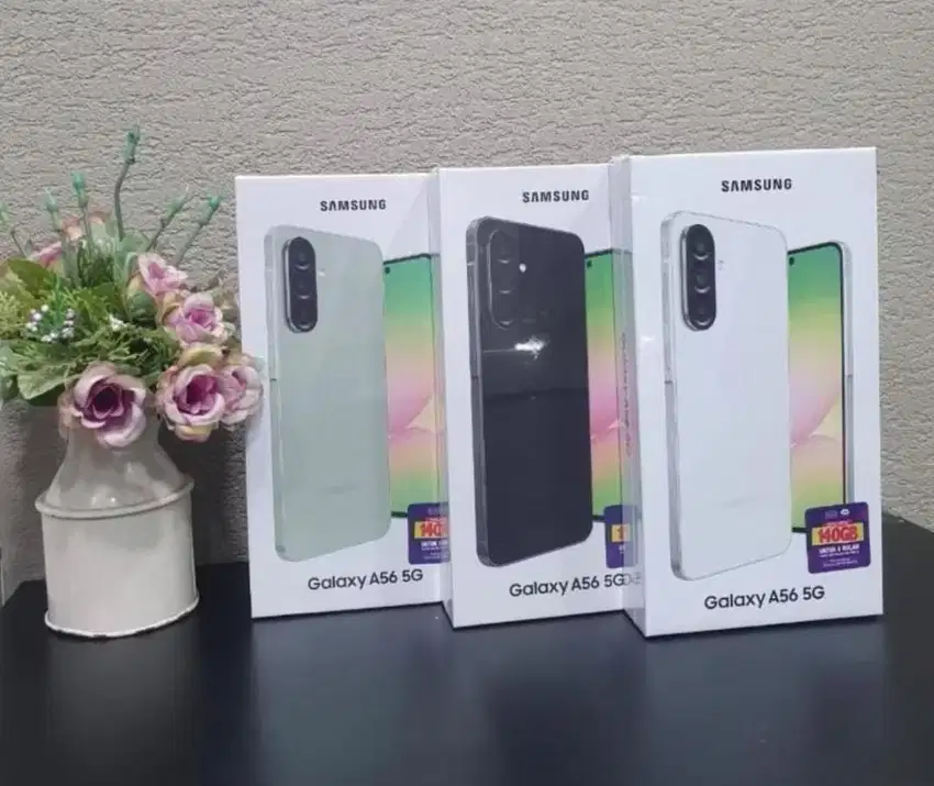 PROMO SAMSUNG GALAXY A56 5G BONUS ADAPTOR ORIGINAL GARANSI RESMI SEIN
