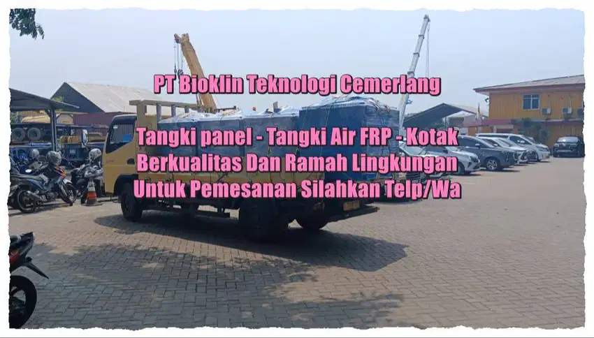 Siap Kirim!! Toren Air ,  Tangki Rooftank Kotak ,  Tangki PanelTangki