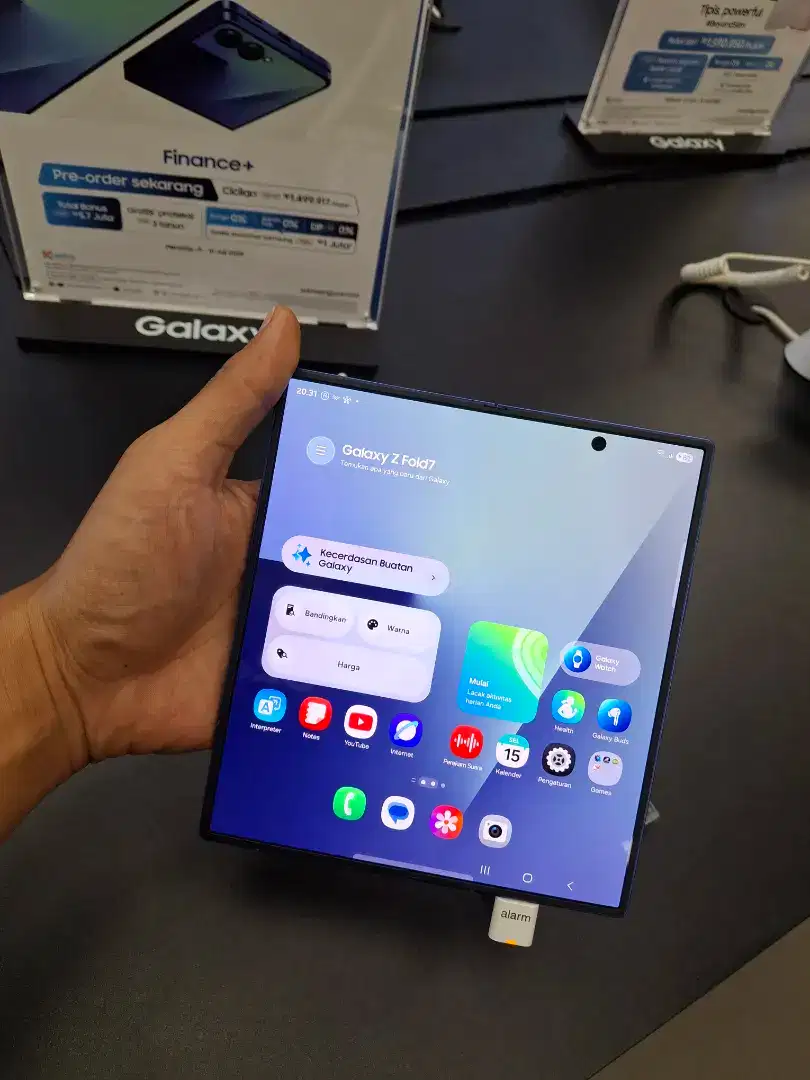 PRE ORDER SAMSUNG Z FOLD7 FREE UPGRADE 1 TB BENEFIT TOTAL UP 13 JUTA