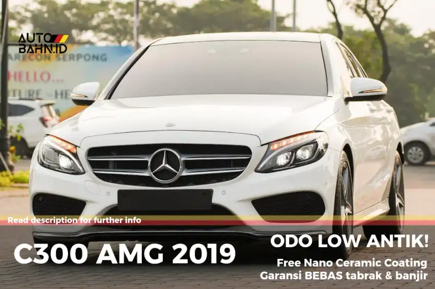 TERMURAH DI PASARAN! Mercedes Benz C300 AMG Line 2019 (W205)