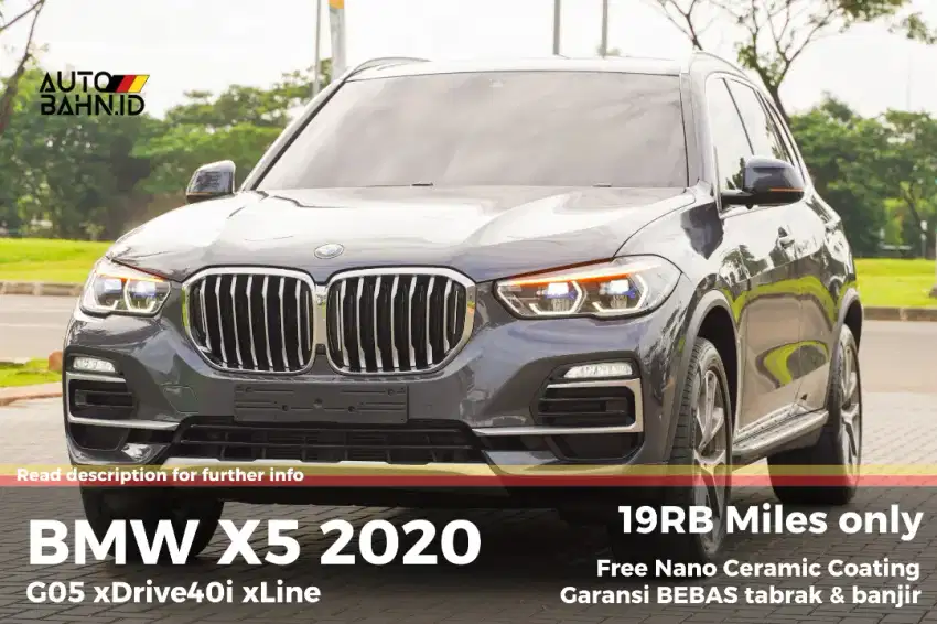 TERMURAH DI PASARAN! New BMW X5 G05 xDrive40i xLine 2020