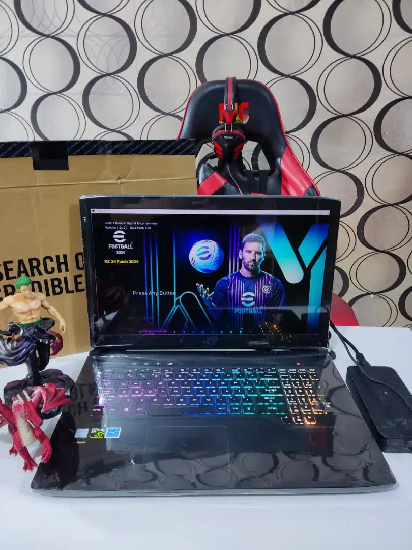Laptop Asus rog gl703 i7 GTX gaming