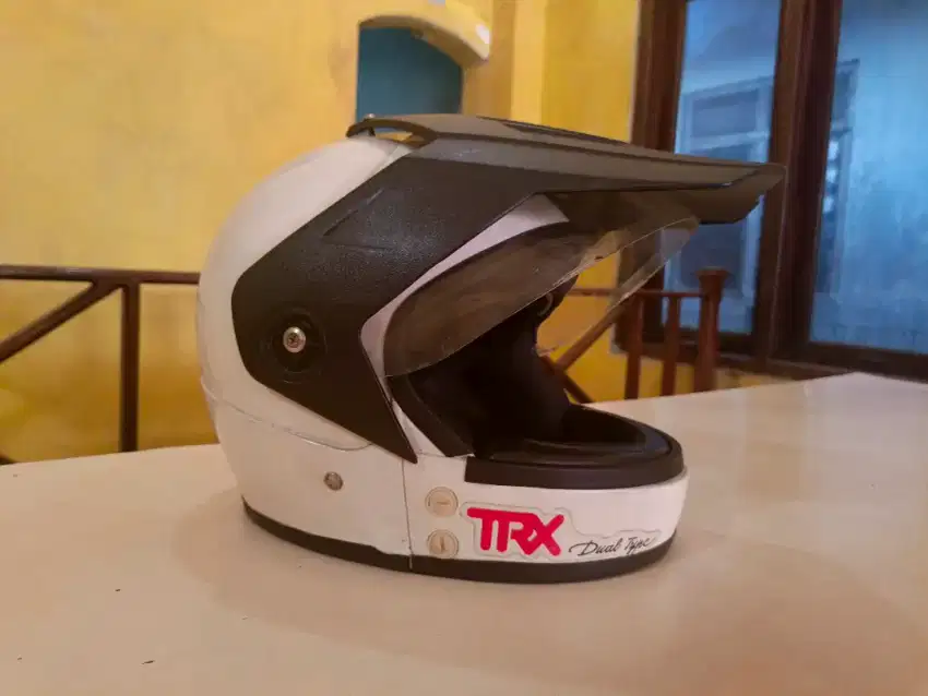 Helm TRX Jadul Modif Adventure