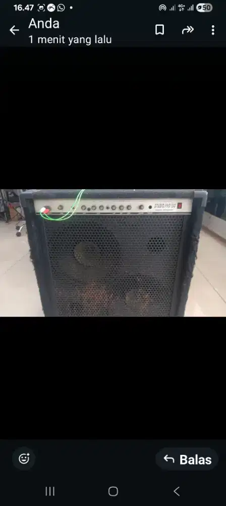 sepeker gitar audiopro