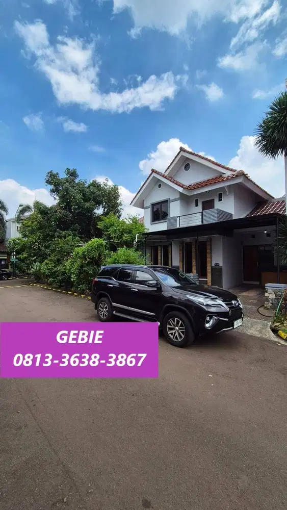Rumah 2 Lantai Minimalis Dijual Segera Di Puri Bintaro Jaya GB-16752