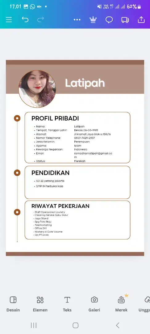 Mencari pekerjaan