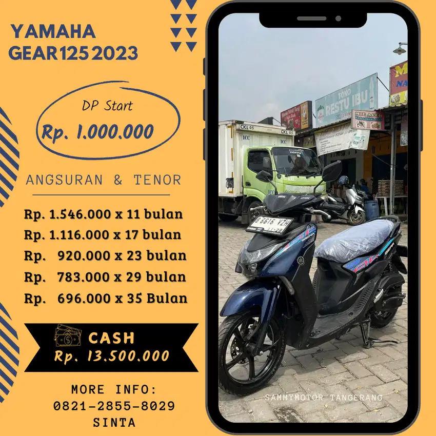 YAMAHA GEAR 125 2023