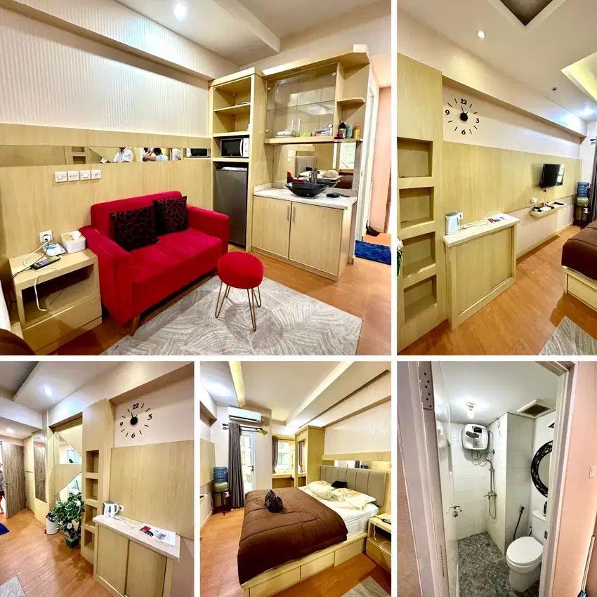 Apartemen candiland tengah kota furnished