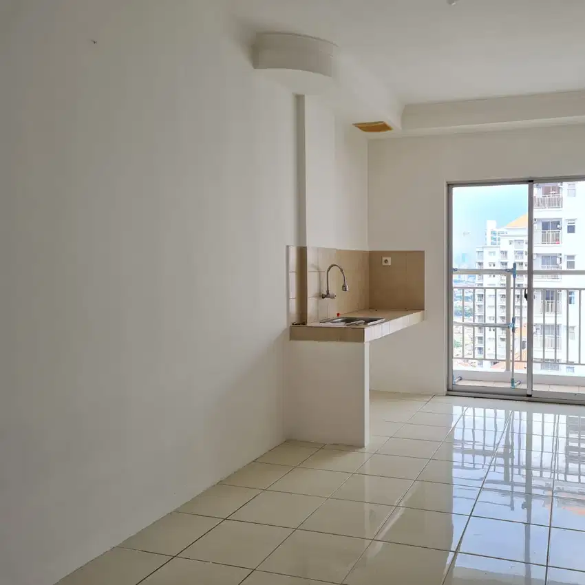 Disewakan unfurnish tipe 2br apt mediterania garden residence 2