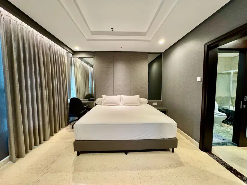 Apartemen Pantai Mutiara Luas 150m2 (3+1 Kamar) Full Furnish