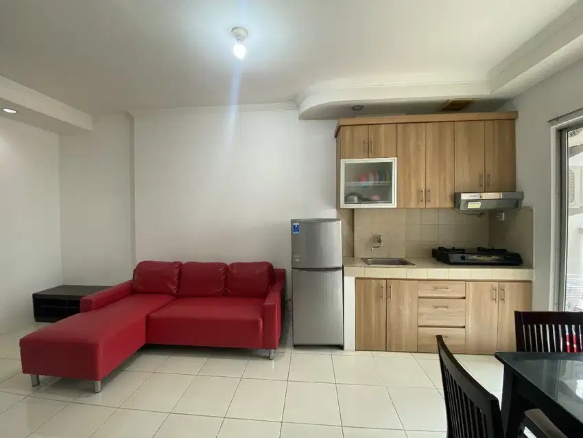 Disewakan tipe 2br furnish apartment mediterania garden res