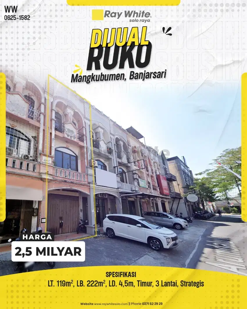 RUKO MANGKUBUMEN BANJARSARI SOLO