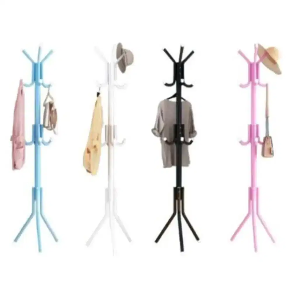Stand Hanger Berdiri Gantungan Topi, Tas, Baju, Jas, Jaket CT-01