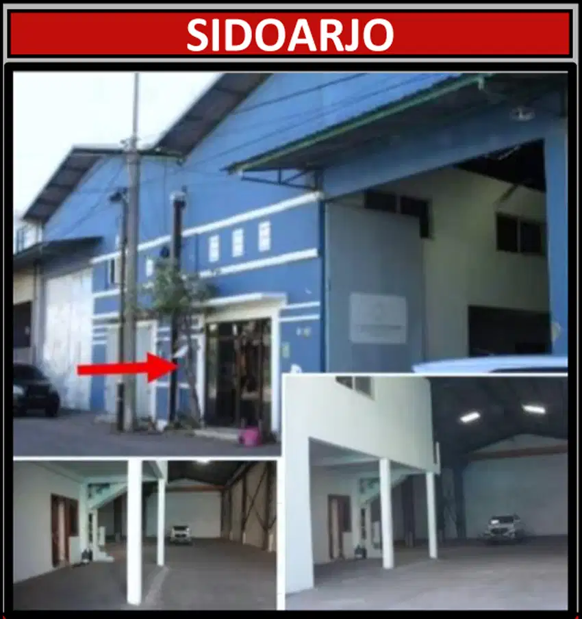 2 unit Gudang - gandeng Meiko Abadi I, Sidoarjo