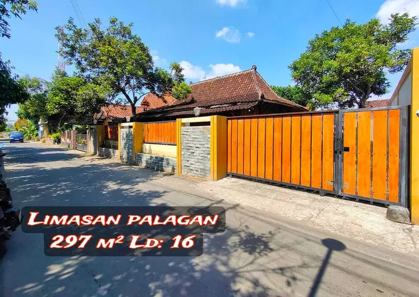 Rumah Palagan Limasan Luas 300 Konsep Rest Area Plong
