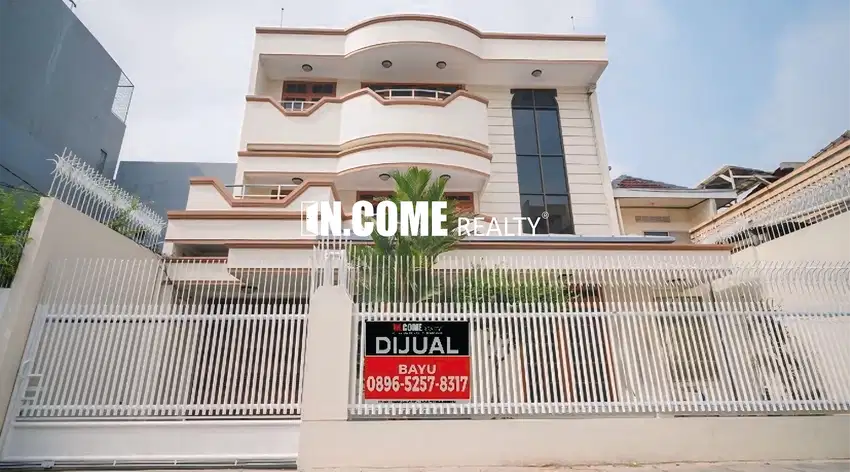 DIJUAL RUMAH MODERN SIAP HUNI SEMI FURNISHED KRUKUT JAKARTA BARAT