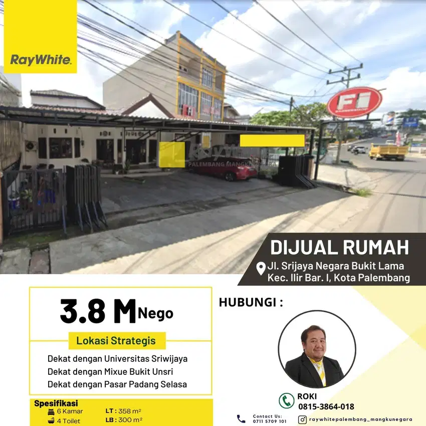Dijual Rumah di Palembang